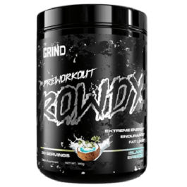 Grind Rowdy Pre-Workout 360g Island Breeze